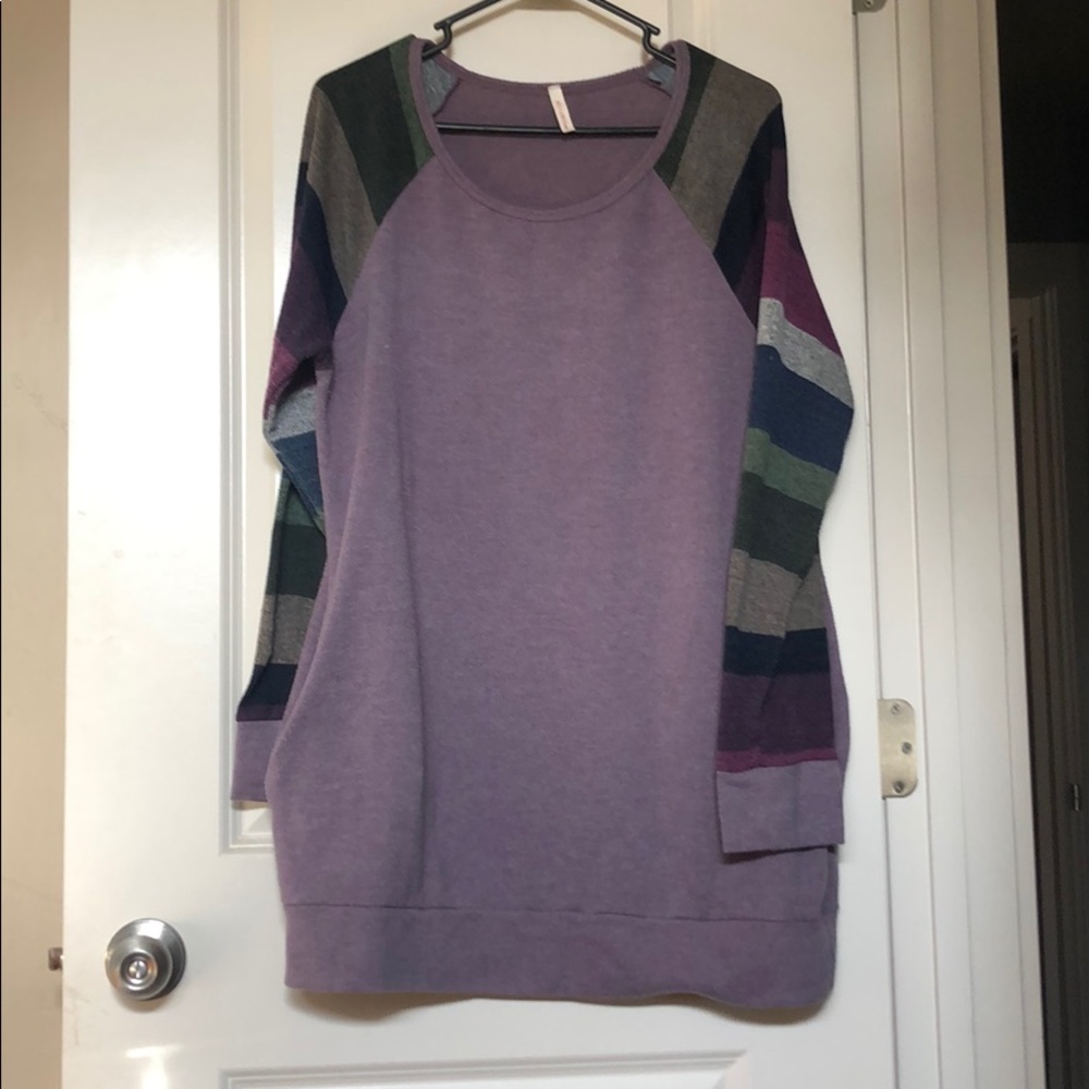 Purple sweater